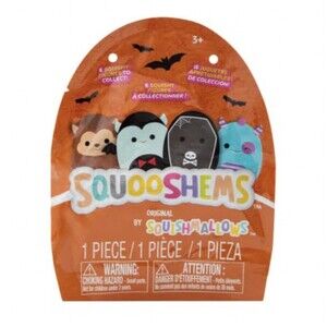 3x Squooshems Squishmallows Halloween Mystery In Package